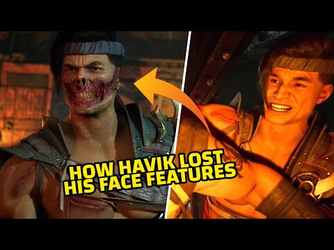 WHAT HAPPENED TO HAVIK'S FACE in Mortal Kombat MK1 2023