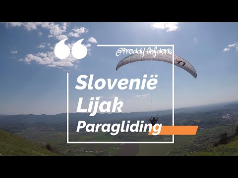 Paragliding Lijak Slovenië