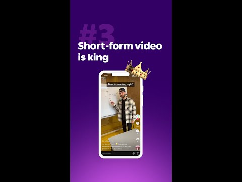 Short Form Video is King
