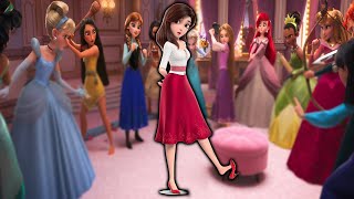 Disney Princesses meets Red Shoes and the Seven Drawfs