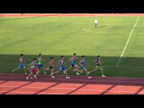 800m [M], zlatni NIKO KOŽUL i VITO CARLO FADINI - Prvenstvo Balkana za mlađe juniore i juniorke 2022