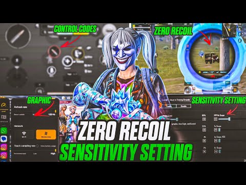 "BGMI BEST SENSITIVITY + CONTROLS + GRAPHICS SETTINGS 🔥| NO RECOIL SETUP 2025"