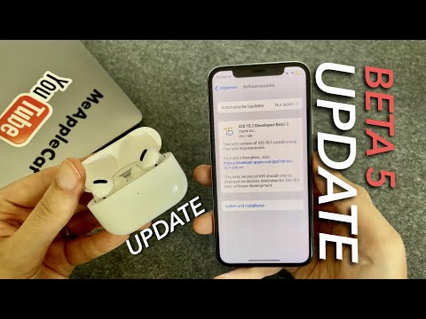 iOS 15.1 BETA 3 ist da,  Airpods PRO Firmware Update & Apple Watch Serie 7 kaufen -  APPLE NEWS