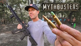 How LETHAL is a SUBSONIC 5.56? (Weirdest AR-15 Ammo)
