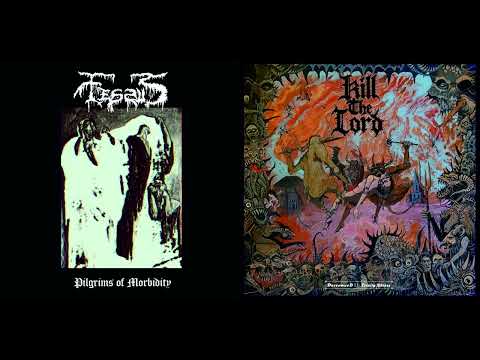 Fessus (Aut) / Kill the Lord (Ger) - Pilgrims of Morbidity/Decrowned II: Trinity Ablaze (Split 2024)