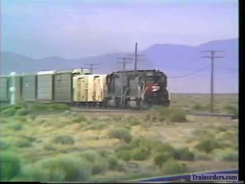 Classic Railroad Series 907 - Weso Junction, NV Action 6-15-1992 Part 1.