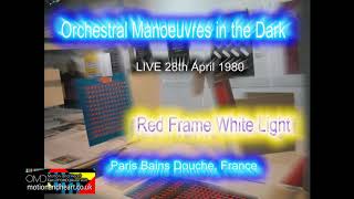 Red Frame White Light OMD - LIVE 1980