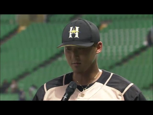 ファイターズ・中田翔選手ヒーローインタビュー 7月3日 福岡ソフトバンクホークス 対 北海道日本ハムファイターズ