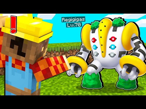 HO TROVATO REGIGIGAS LEGGENDARIO NELLA PIXELMON SU MINECRAFT ITA!!
