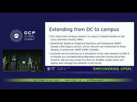 Extending Open Networking from DC to Campus Edge - FHTW Case Study