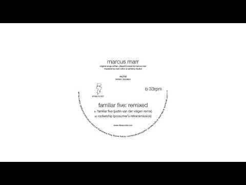 Marcus Marr - Familiar Five (Justin Van Der Volgen Remix)
