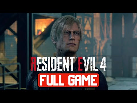 RESIDENT EVIL 4 REMAKE (PS4 PRO) - Gameplay Walkthrough FULL GAME - no commentary