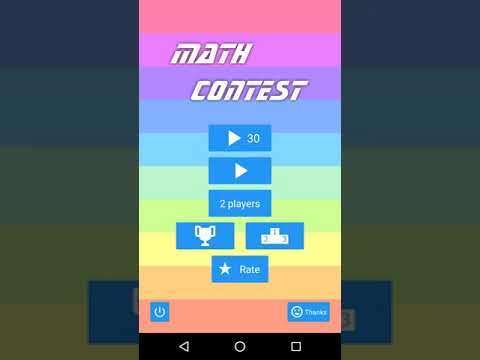 Math Contest -Mathematics Game Video