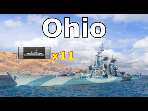 World of WarShips Ohio - 4 Kills 300K Damage