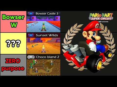 Ranking Every Mario Kart Super Circuit Racetrack (and the OST)
