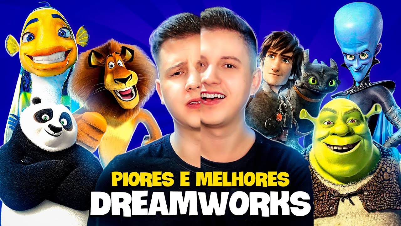 Piores e Melhores ANIMAÇÕES DREAMWORKS!!!