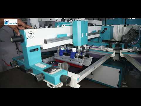 Automatic Textile Screen Printing Machine