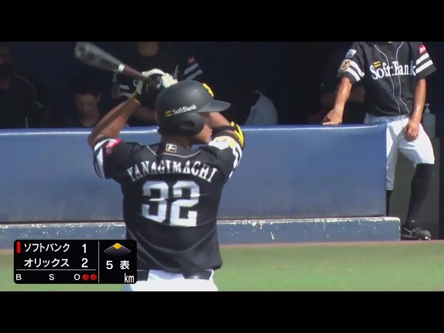 【ファーム】ホークスのルーキー・柳町 ライト前への同点タイムリーヒット!! 2020/8/23 B-H(ファーム)