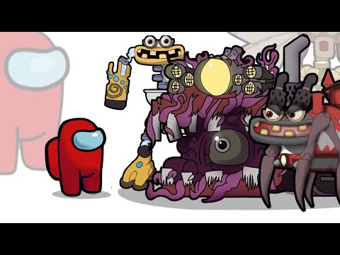 Mini Crewmate Kills WUBBOX Characters Compilation | Among us