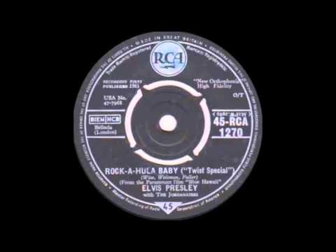 Elvis Presley - Rock-A-Hula Baby - 1961 - 45 RPM