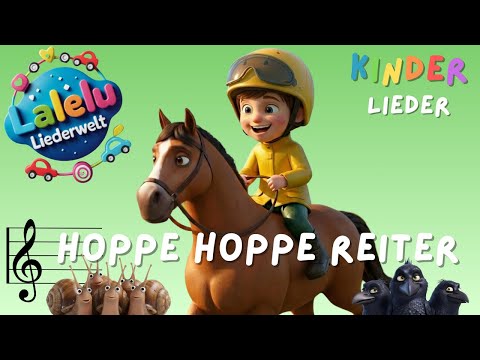 Hoppe Hoppe Reiter – Das lustige Kniereitspiel & Kinderlied | Lalelu Liederwelt 🐴