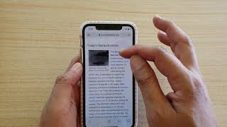 IOS 13: How to View Web Page in Reader View in Safari on iPhone 11 Pro