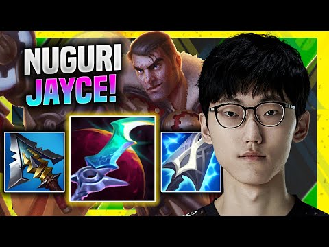 NUGURI IS A MONSTER WITH JAYCE! - FPX Nuguri Plays Jayce Top vs Camille! | Season 11
