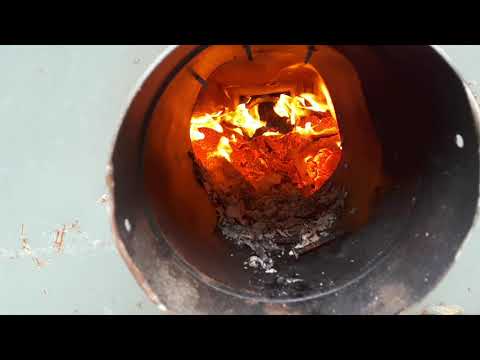 Sawdust zaagsel kachel