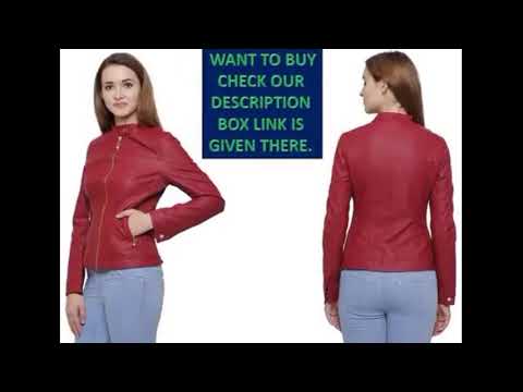 Leather jackets for women
