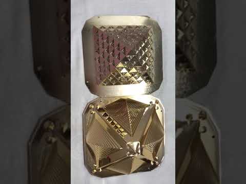 Golden plastic brahmasthan pyramid:multi-layer commando pyra...