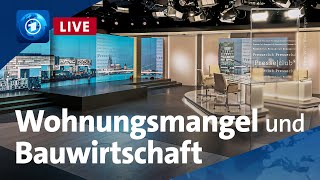 Presseclub: Drei Zimmer, Küche, Bad – Wie wird Wohnen wieder bezahlbar?