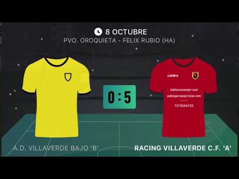 JUGADAS VILLAVERDE BAJO vs RACING VILLAVERDE 0-5 8oct2022