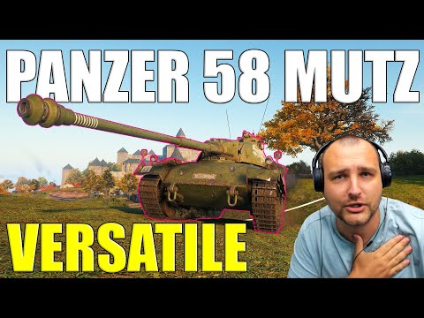 Panzer 58 Mutz: Agile and Versatile Support Tank! | World of Tanks