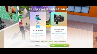 THE SIMS MOBILE || A Photography Story - Focused And Fearless || THE SIMS VLOGS