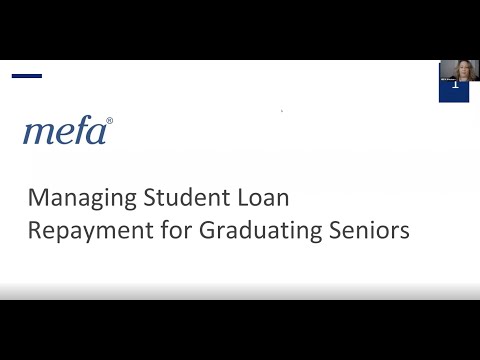 Managing Student Loan Repayment for Graduating College Seniors