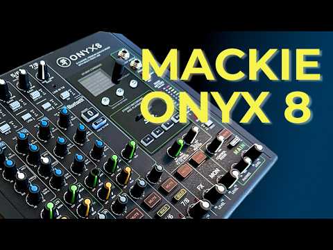 Mackie Onyx8 | 8-Channel Analog Mixer with Multitrack USB. New with Full Warranty! image 6