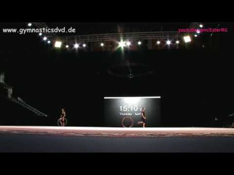 Victoria Filanovsky Hoop Podium Training - World Cup Baku 2017