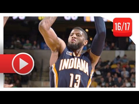 Paul George Full Highlights vs Celtics (2017.03.22) - 37 Pts
