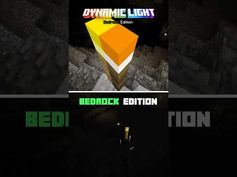 Minecraft Bedrock: Dynamic Lights Add-ON🔥