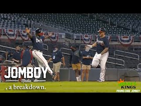 The Braves come back from being down 7 in the 8th, a breakdown