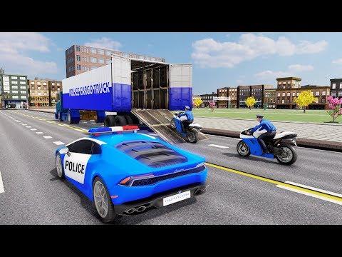 US Police Transporter Plane Simulator 2019 | Android Gameplay