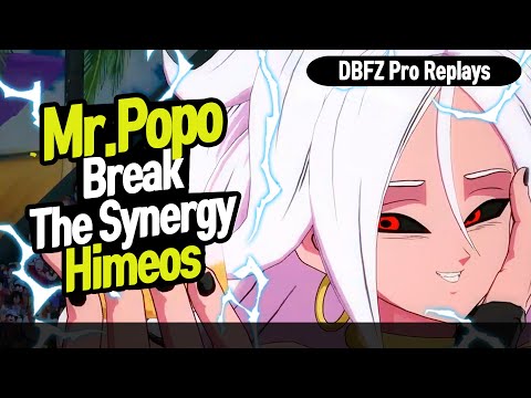 【DBFZ】 Mr.Popo vs Himeos, Amazing Synergy vs Amazing Guard 【DBFZ Pro Replays】