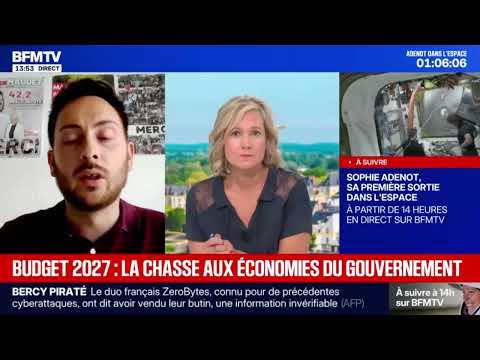 « On nage en plein délire ! » Damien Maudet sur BFMTV