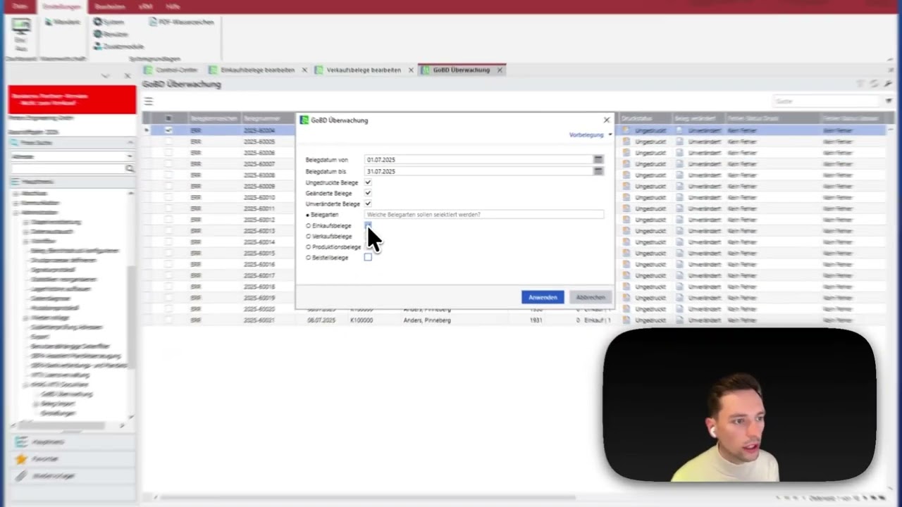 Sage 100 Docuware-Integration - revisionssichere Autoarchivierung