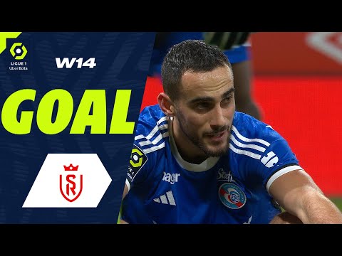 Goal Lucas PERRIN (42' csc - SdR) STADE DE REIMS - RC STRASBOURG ALSACE (2-1) 23/24