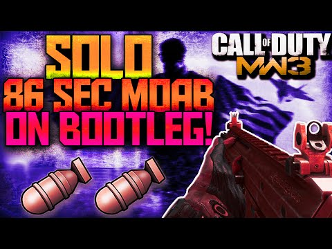 Fast Solo 86 Second MOAB w/ACR On Bootleg! Call Of Duty Modern Warfare 3 Multiplayer Gameplay!