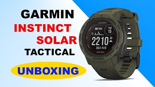 Đồng Hồ Garmin Instinct Solar - Tactical Edition