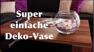 Super einfache Deko-Vase