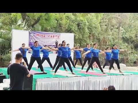 Yoga dance performance ♥️Dont miss the end...