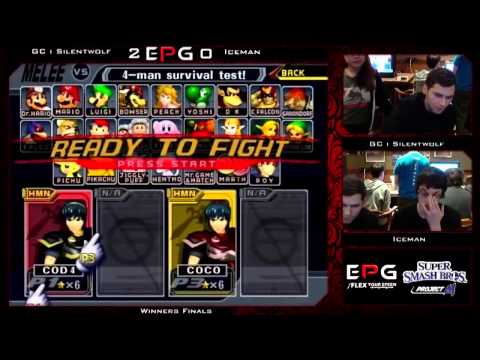 ePG Monthly - GC | Silentwolf (Marth) Vs. Iceman (Marth) SSBM (Winners Finals) - Melee